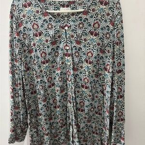 J. Jill Colorful Floral Tunic